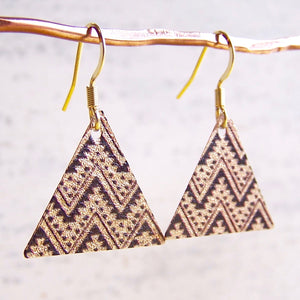 Tulum Triangle Earrings