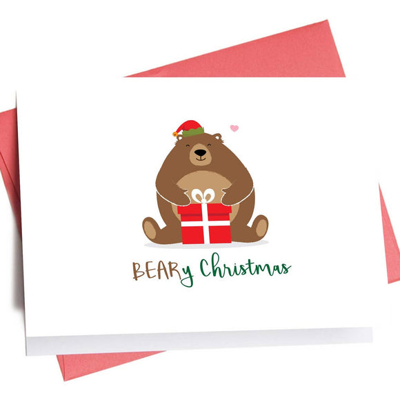 BEARy Christmas | Holiday Greeting Card