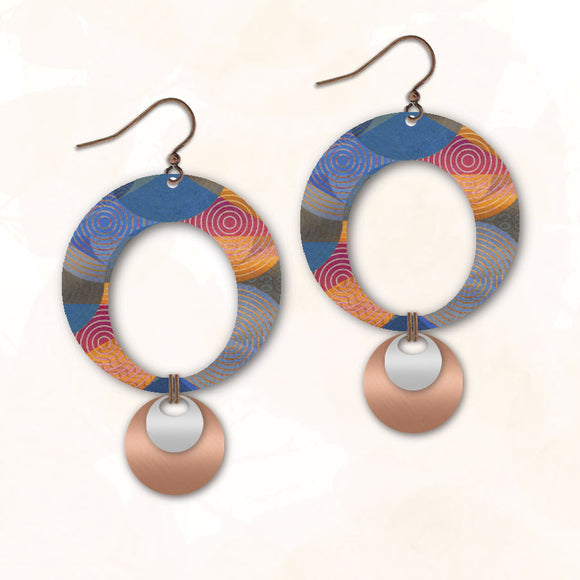 BR - Illustrated Light - Abstract Earrings