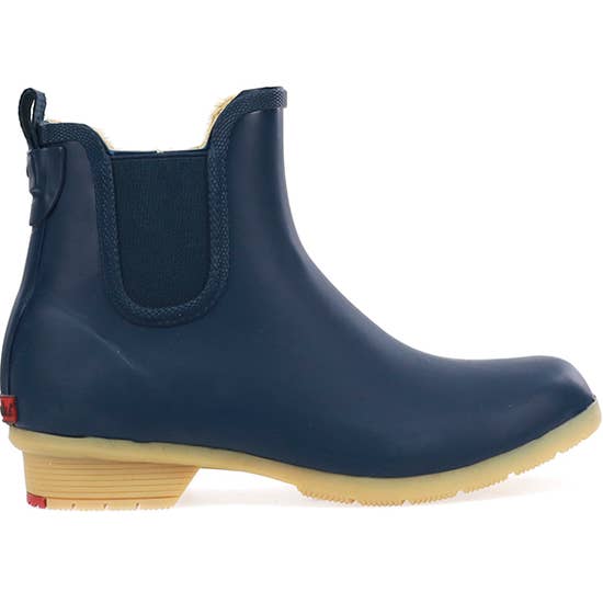 Bainbridge Chelsea Ankle Rain Boot (Navy)