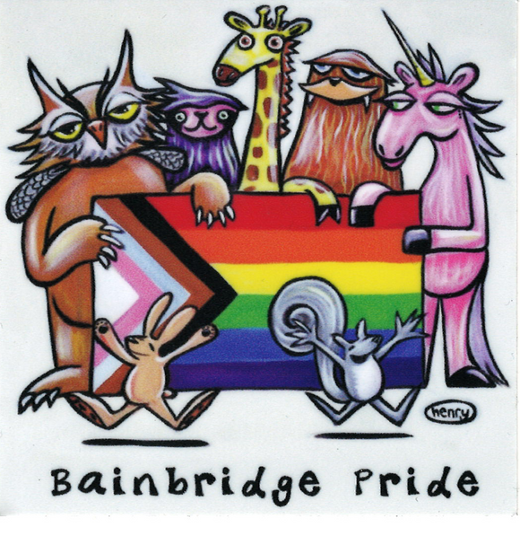 Bainbridge Pride Sticker