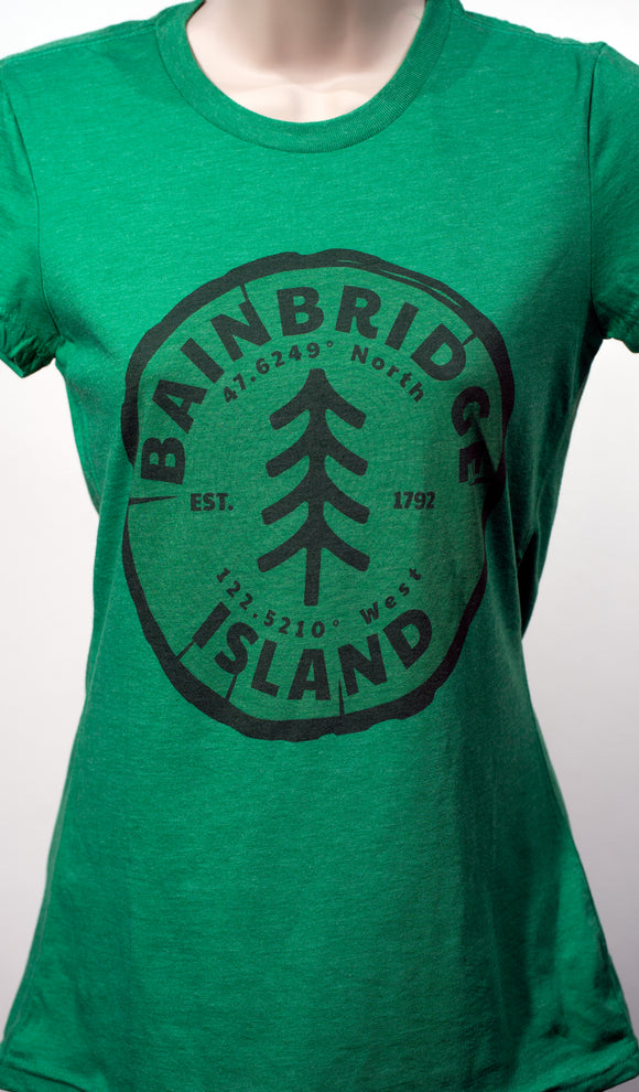 Bainbridge Island Tree Ring | Women's Cut