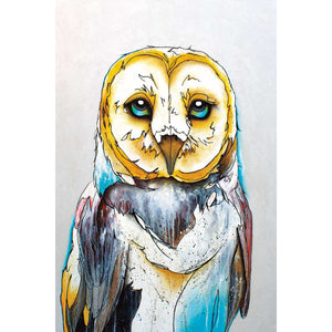 Barn Owl by Micqaela Jones Art Print