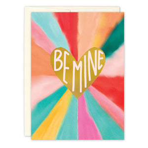 Be Mine Valentine's Day Card