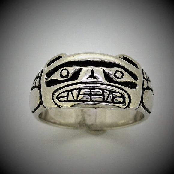 Bear Ring | Sterling Silver