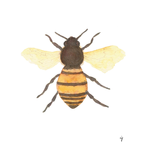 Bee Greeting Card