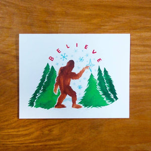 Believe Greeting Card