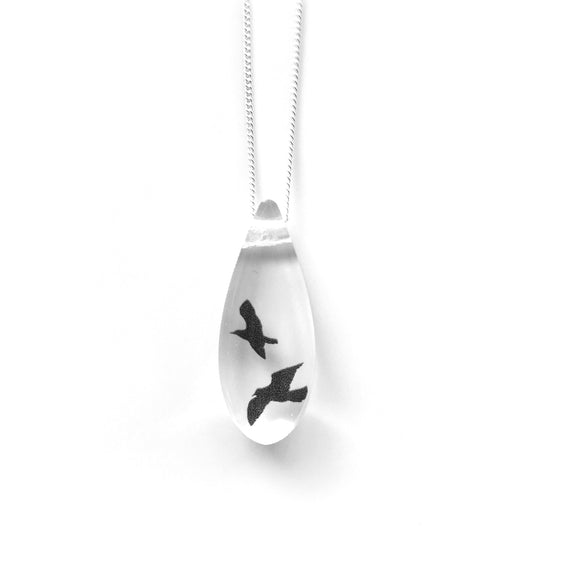 Drip Bird Necklace