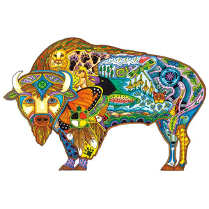 Bison by Sue Coccia Art Print