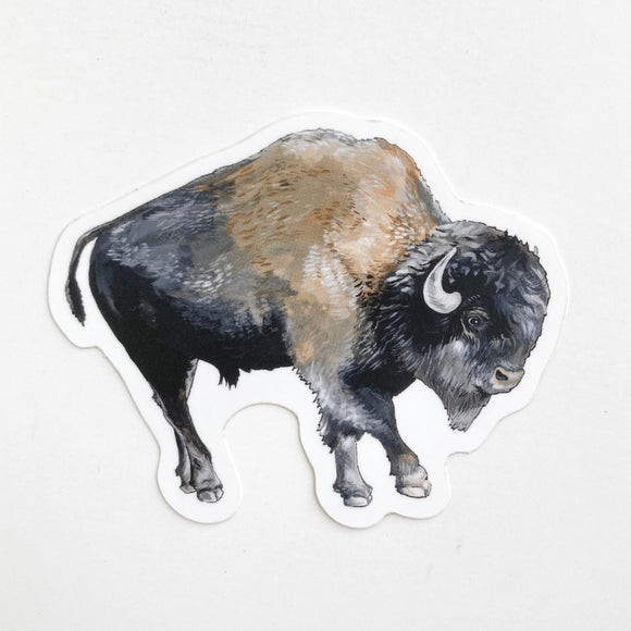 Bison Sticker