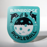 Bainbridge Orca Pickleball Stickers