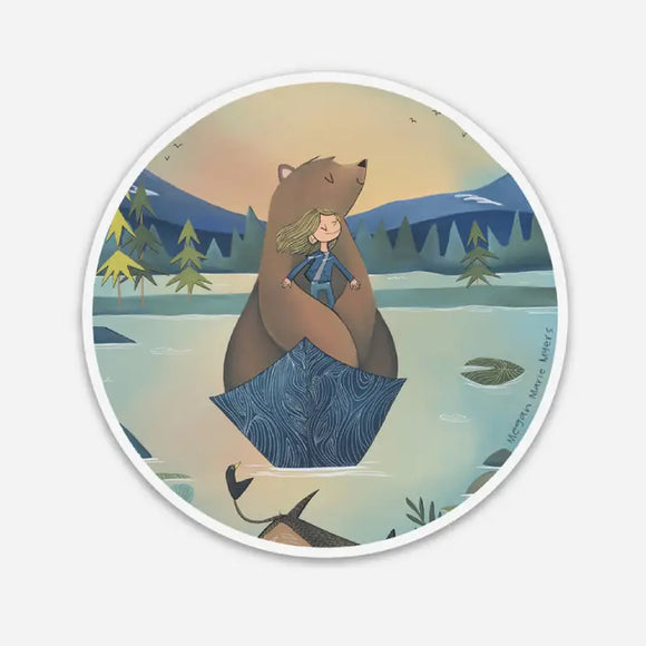 Boat Bear (Sticker)