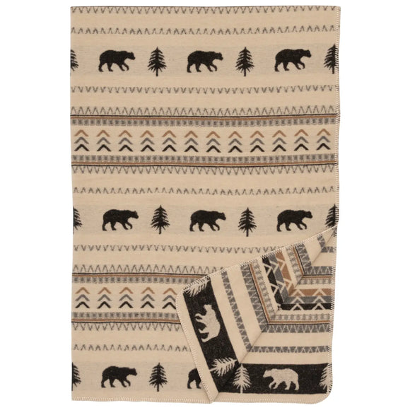 Boulder Washable Wool Throw (60