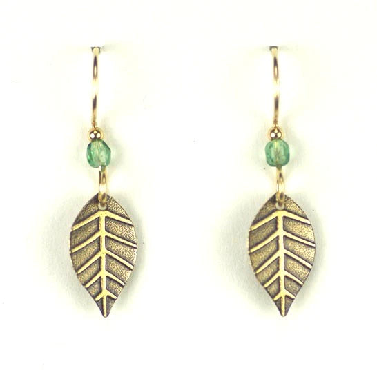 Simple Leaf Earrings