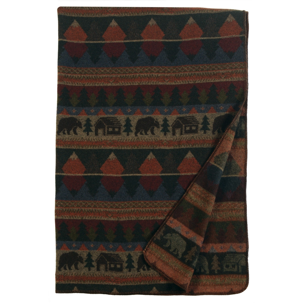Cabin Bear Throw (60"x72")