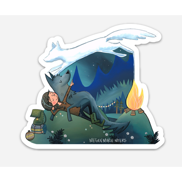 Campfire Dreams (Sticker)