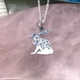 Celestial Rabbit Necklace | Sterling Silver