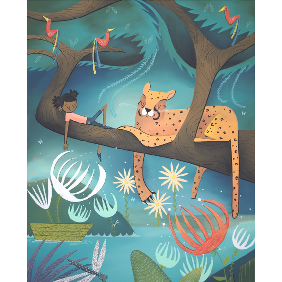 Cheetah (Design 67) Art Print