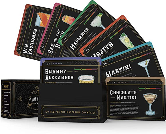Cocktail Cards | 100 Recipes for Mastering Cocktails