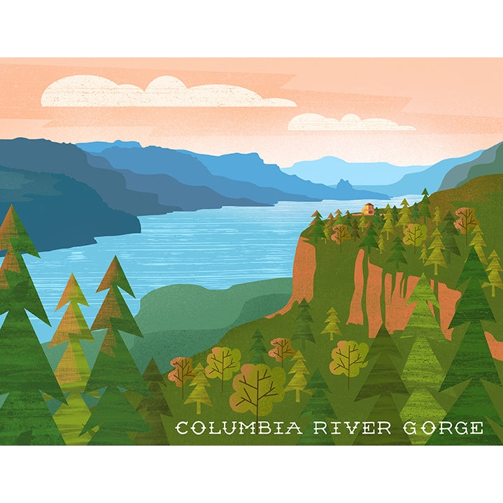 Columbia, Gorge - Art Prints