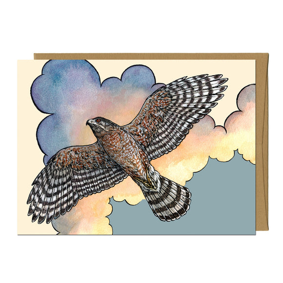 Copper's Hawk Greeting Card
