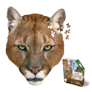 I Am Cougar Puzzle by Madd Capp