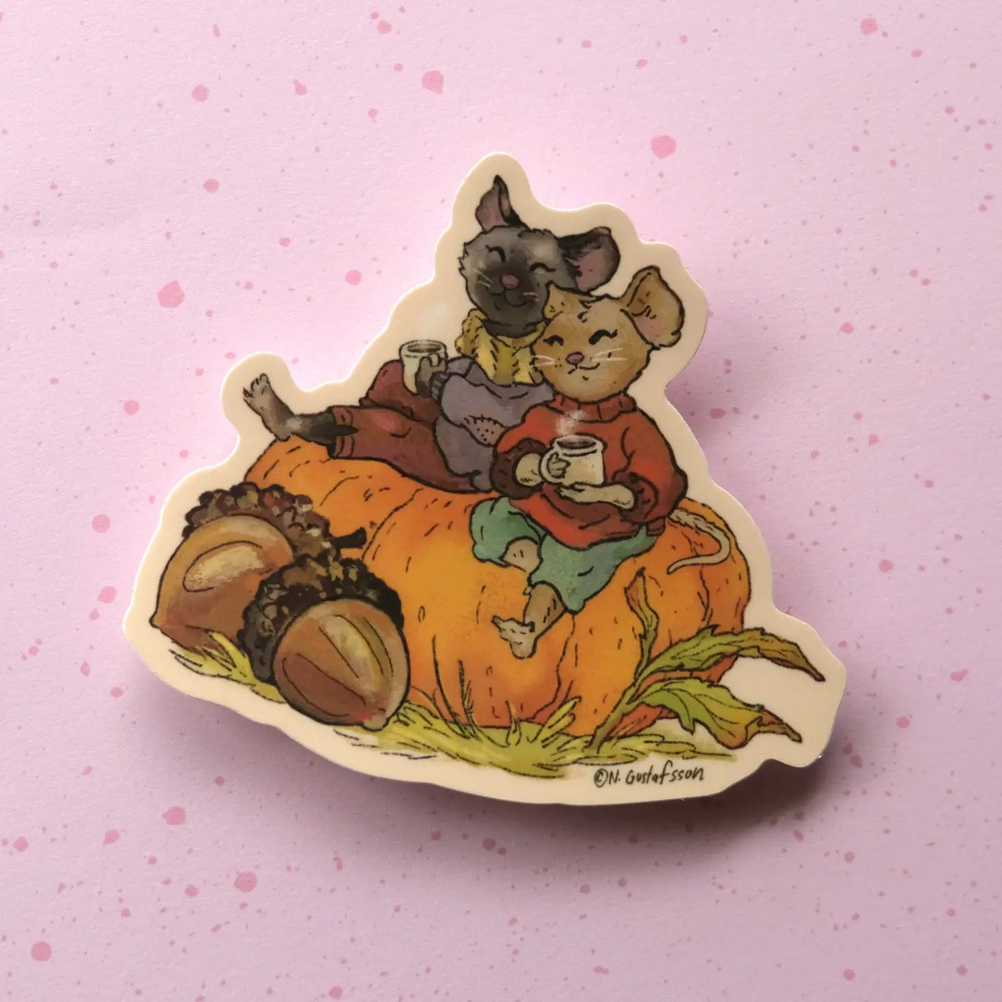 Cozy Fall Mice