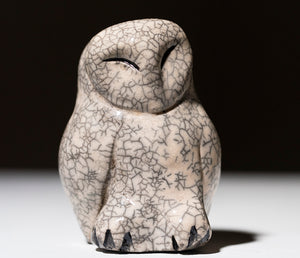 White Crackle Owl by 100 Horses