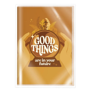 Crystal Ball Future Encouragement Card