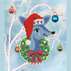 Deer Santa Ornament Kit