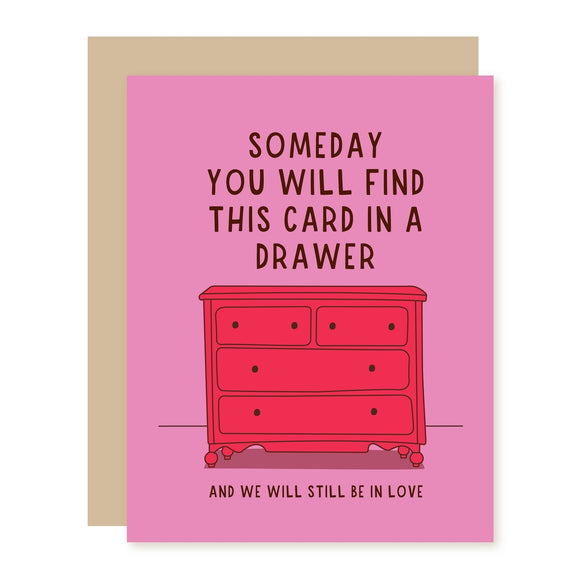 Drawer Love Greeting Card