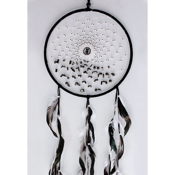 9Dream Catcher - Beaded Black
