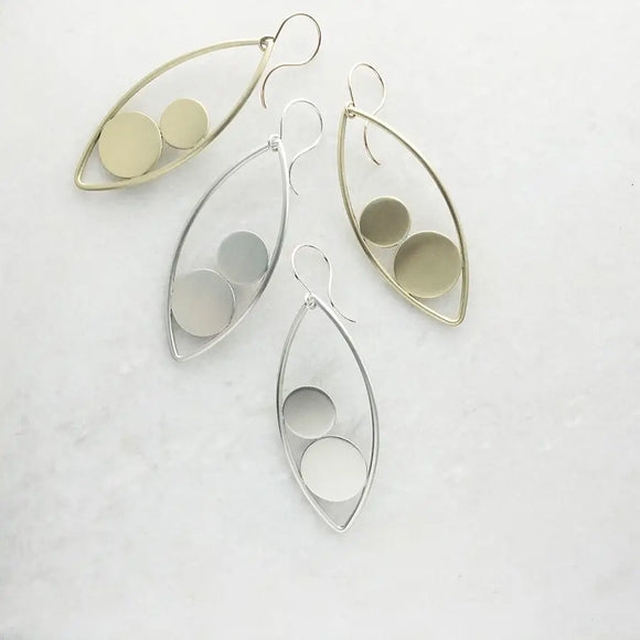 Ferrago Earrings | Sterling Silver