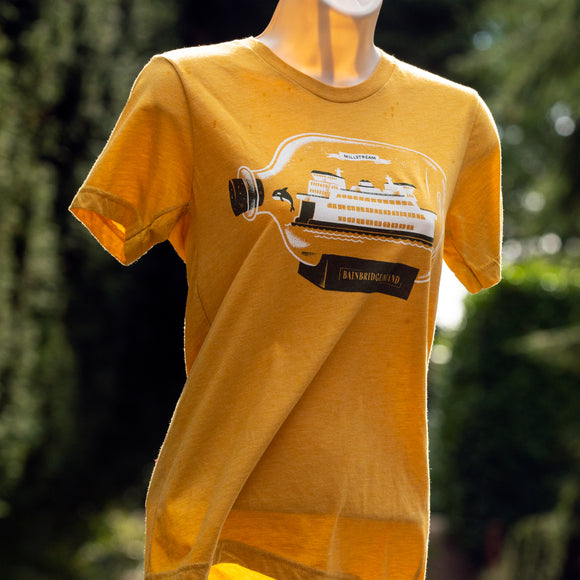 Mustard | Ferry In A Bottle Short Sleeve Shirt