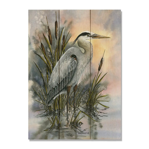 First Light Heron