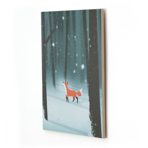 First Snowfall - Plaque Wall