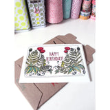 Floral Birthday Card