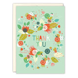 Floral Thank You Card
