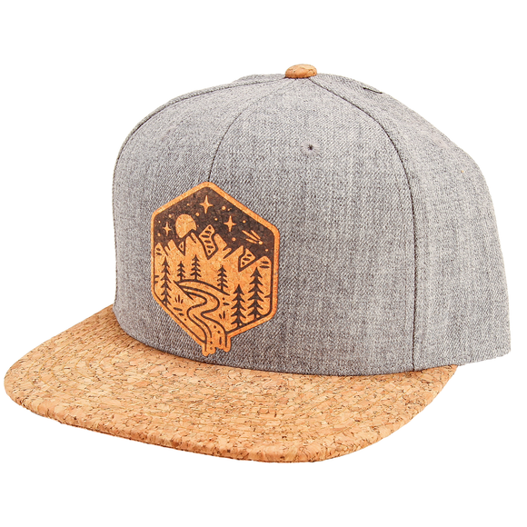 Foothill Falls Cork Brim Snapback