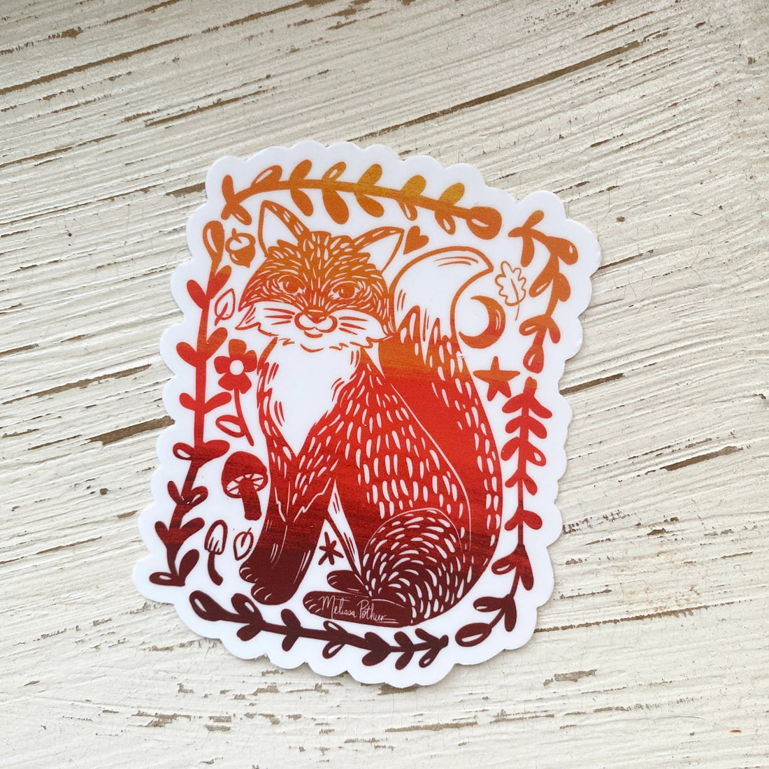 Fox Sticker