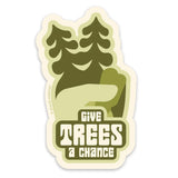 Give Trees a Chance Nature Sticker