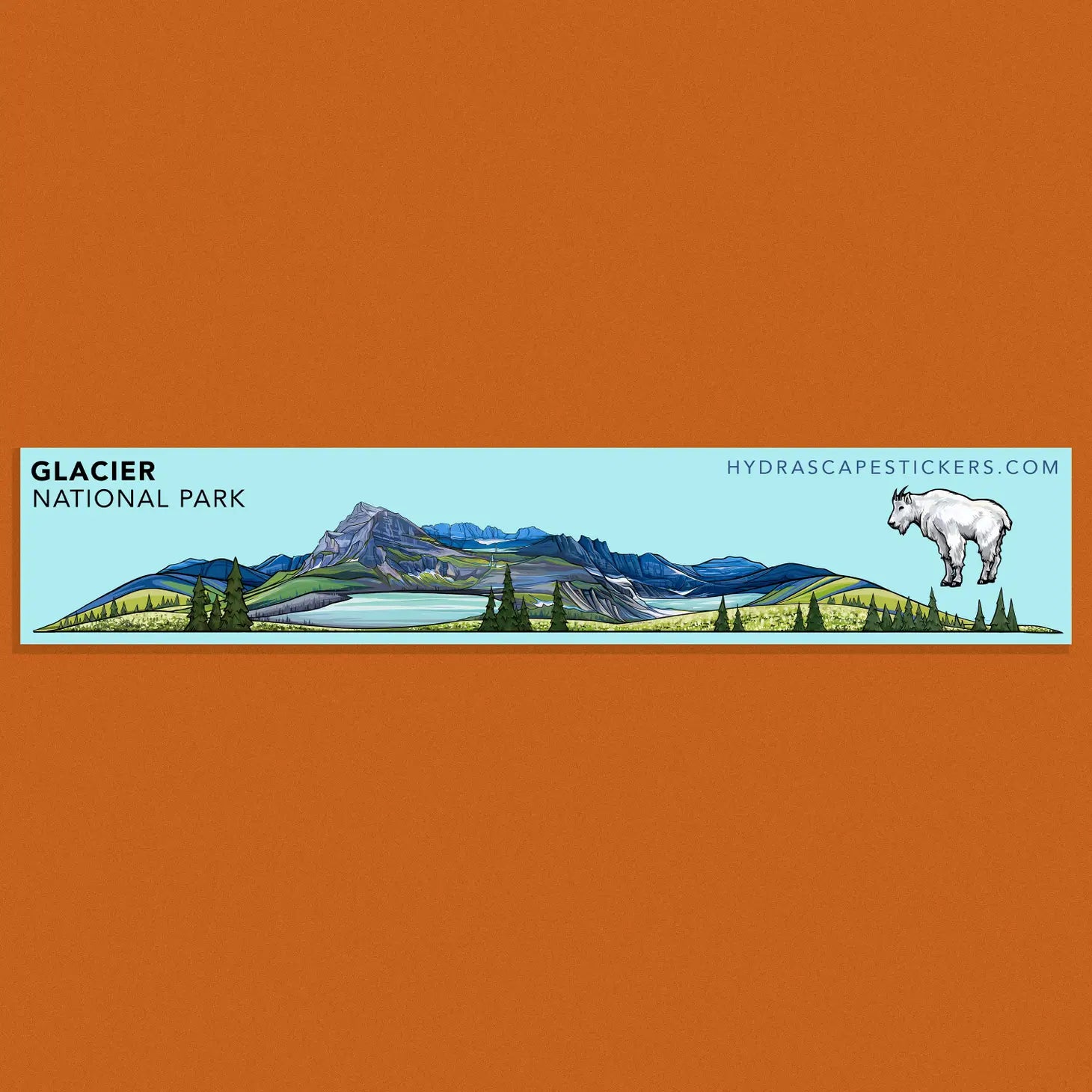 Glacier National Park Sticker