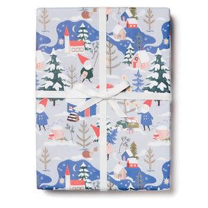 Gnomes on Holiday Wrapping Paper