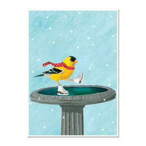 Goldfinch Skates Card