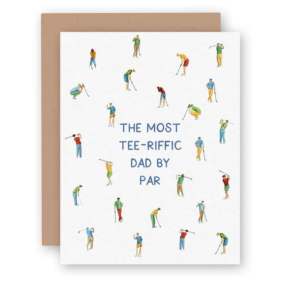 Golfer Dad Father's Day Card