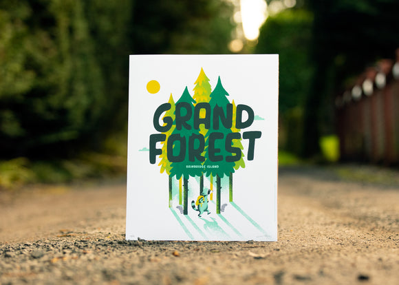 Grand Forest Adventures! Art Print