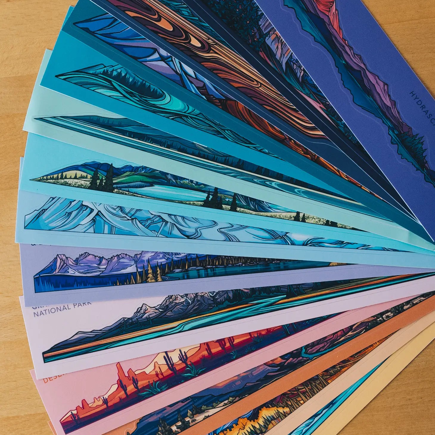 Grand Teton Miniscape Sticker