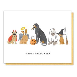 Halloween Dogs Card