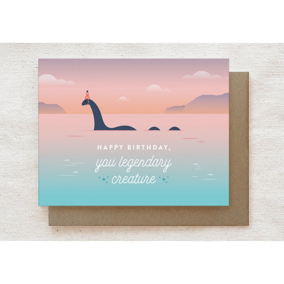 Legendary Creature - Greeting Card