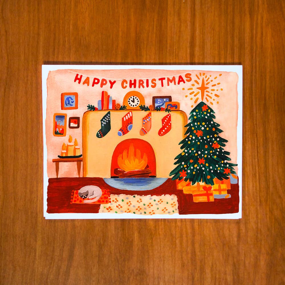 Happy Christmas Greeting Card